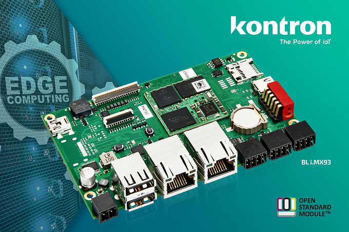 CPU Board BL i.MX93 with Logo OSM Standard 